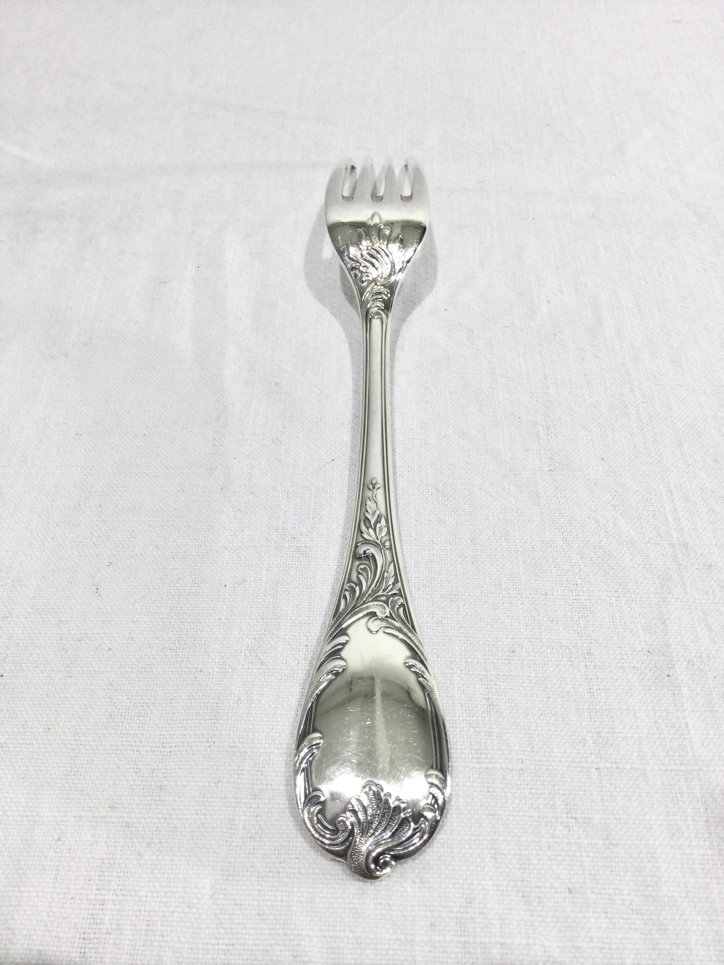 Christofle – 49-piece cutlery set Marly model