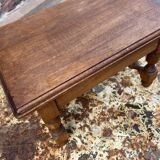 Vintage rustic footrest
