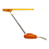 1990s Orange Table Lamp "Microlight" by Ernesto Gismondi for Artemide. Made in Italy