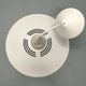 Brilliant luminaires - Vintage pendant light in white lacquered metal - 80s