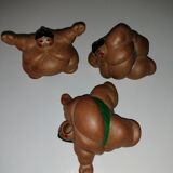 Set of 3 ceramic sumos