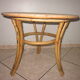 Table basse en rotin