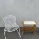 Chaise en métal vintage