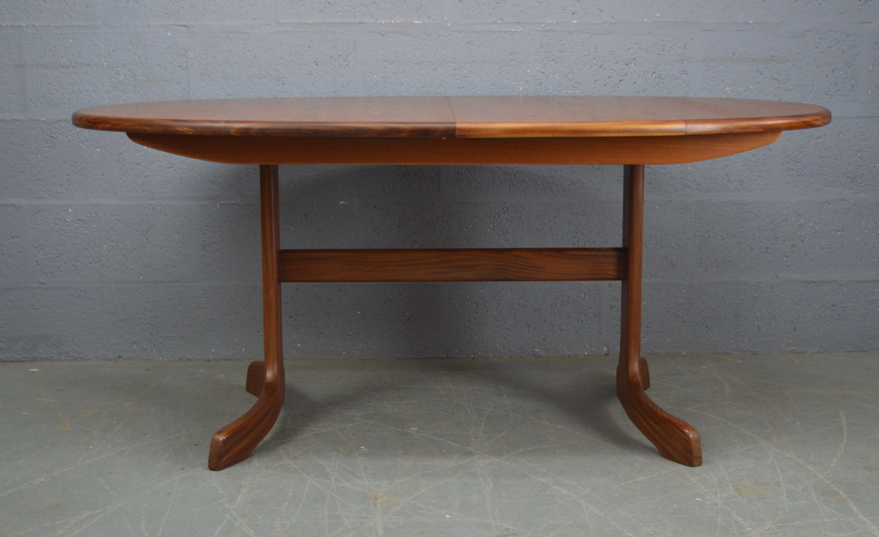 Vintage Mid Century Teak Oval Dinning Table by G Plan