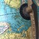 Ancien globe terrestre US années 50