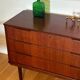 Vintage Scandinavian "Ingrid" teak chest of drawers