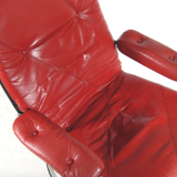 Vintage Danish 70s retro reclining chair