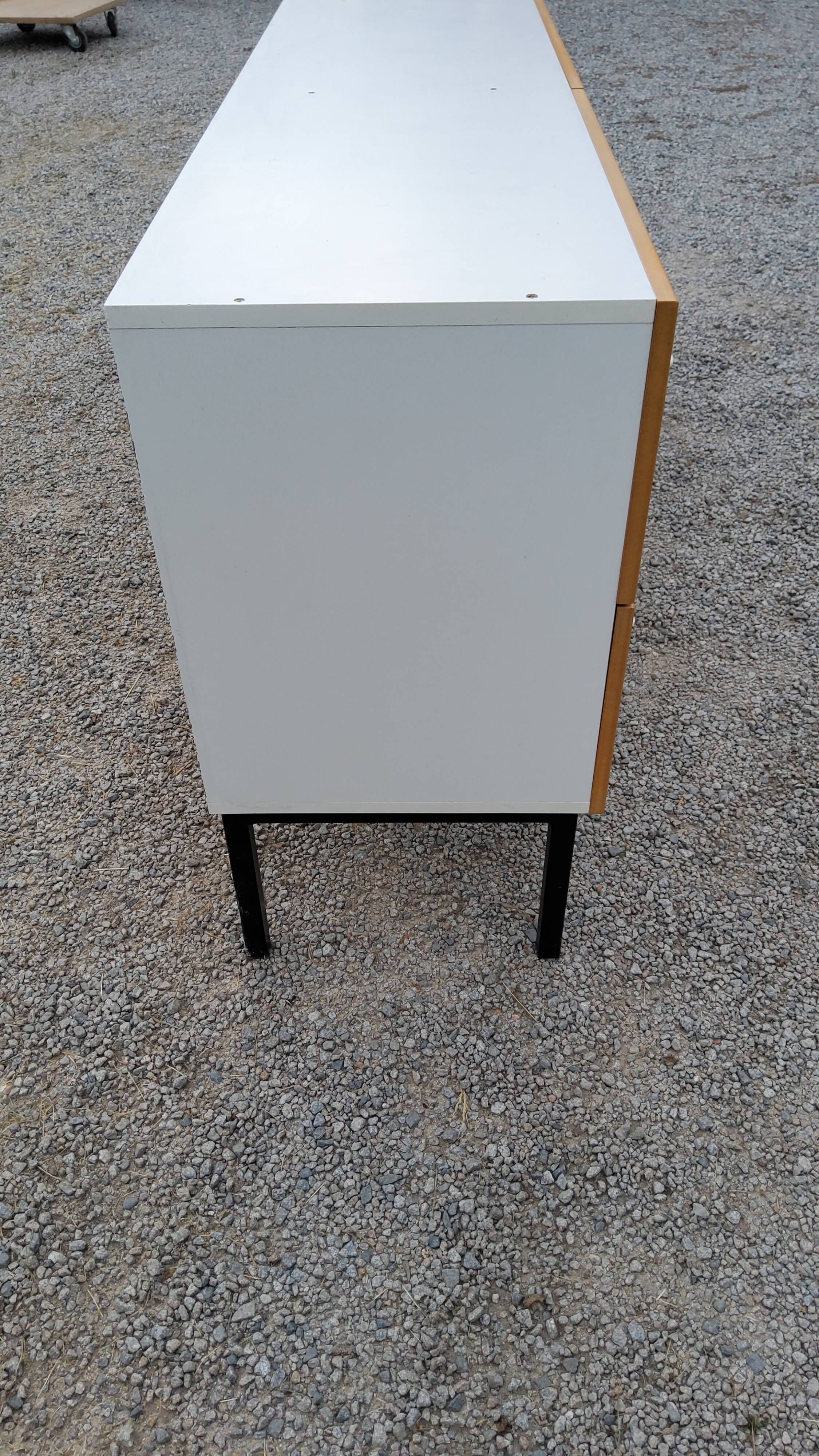 Enfilade store furniture of the 70s six large drawers