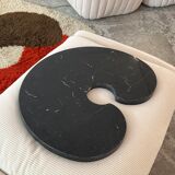 Side table series "Eros" in Marble by Angelo Mangiarotti for Skipper, contemporary edition