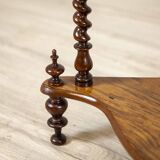 Late 19th Century Inlaid Corner Shelf, 1890s