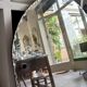 Bevelled oblong mirror ⌀ 110 x 81 cm