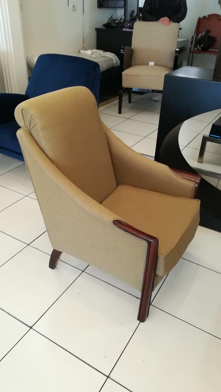 Pair of Art Deco armchairs, circa 1930