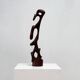 1960's abstract wooden sculpture