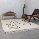 Moroccan Berber wool rug 250 x 149 cm