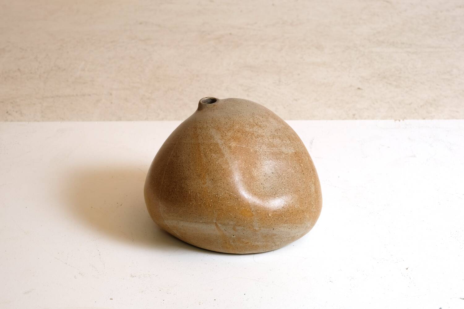 Organic free-form vase from the 1980s.