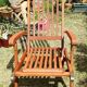 Chaise longue en bois