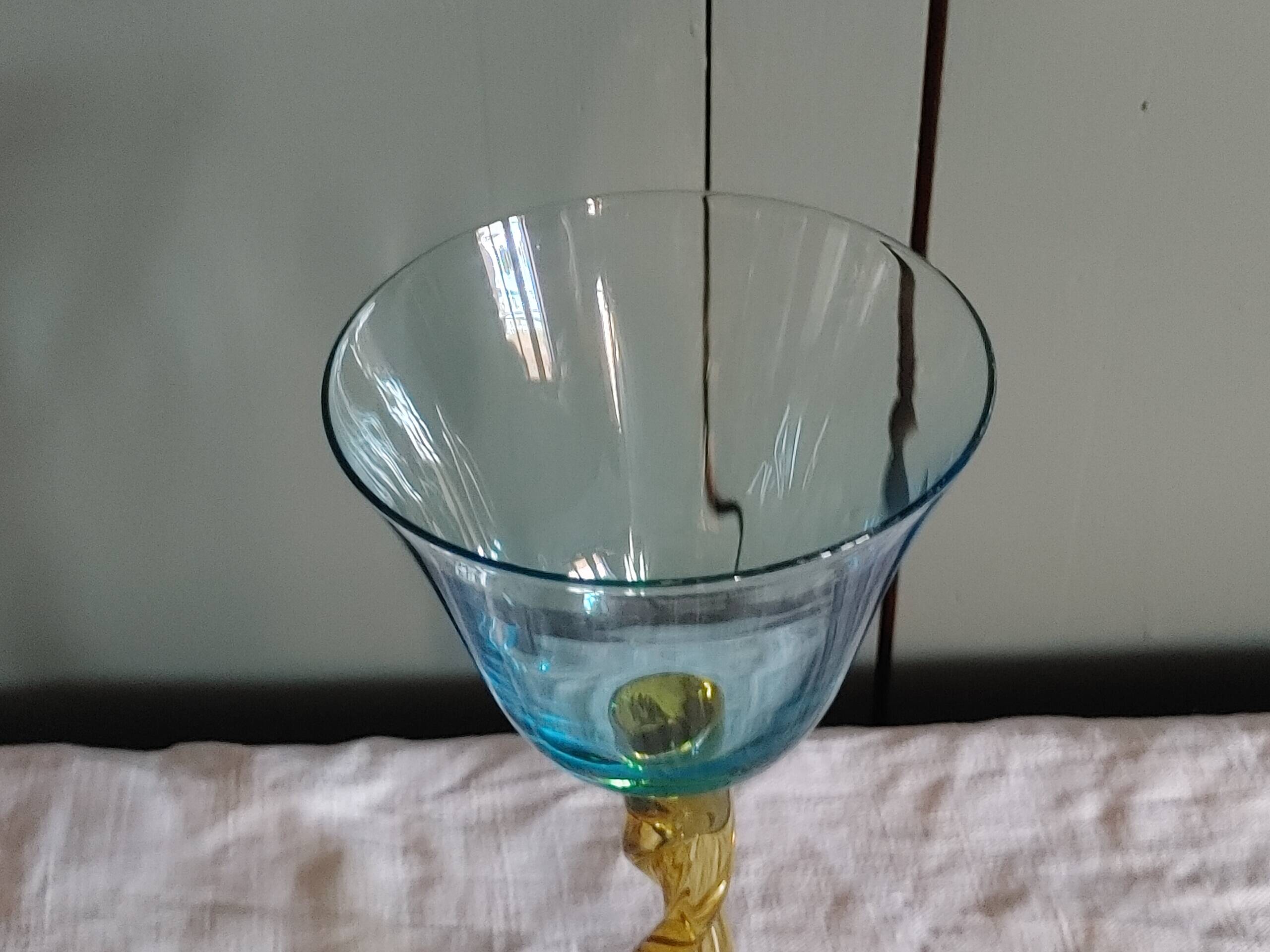 5 Large glasses, purchased in Murano in 1992