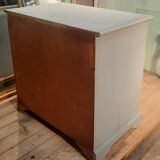 Louis Philippe style painted wooden chest of drawers