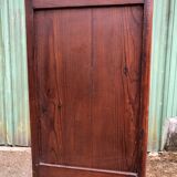 Vintage Parisian pine cabinet.