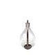 Hollywood Regency silver decanter, Masini Florence Italy 1980s