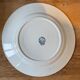 Set of 11 flat plates Terre de Fer in Earthenware of St Amand, model Lucy