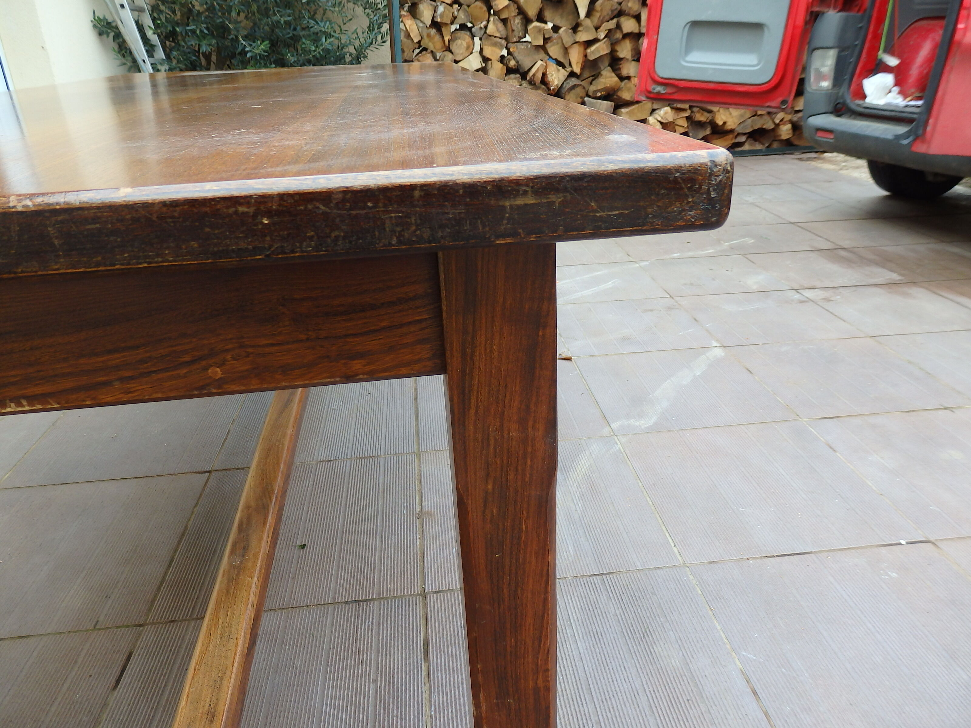 Old farm table