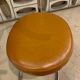 Pair of Cobra chairs by Giotto Stoppino with new leather