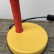 Tricolor metal desk lamp 1980
