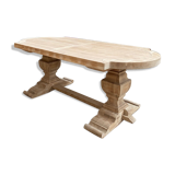 Solid oak monastery table