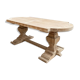 Table de monastère en chêne massif