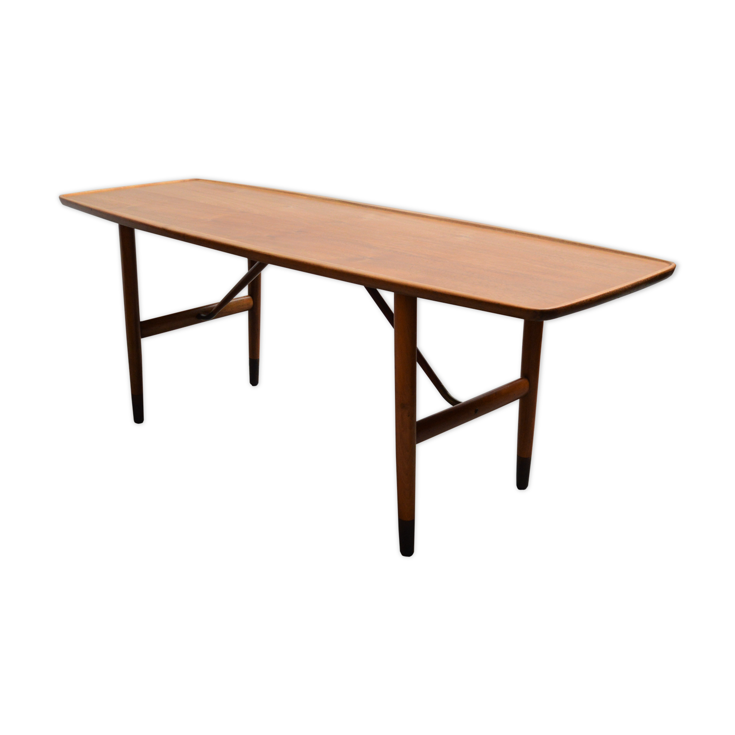 Vintage Danish Sofa Table Mid century modern 60s