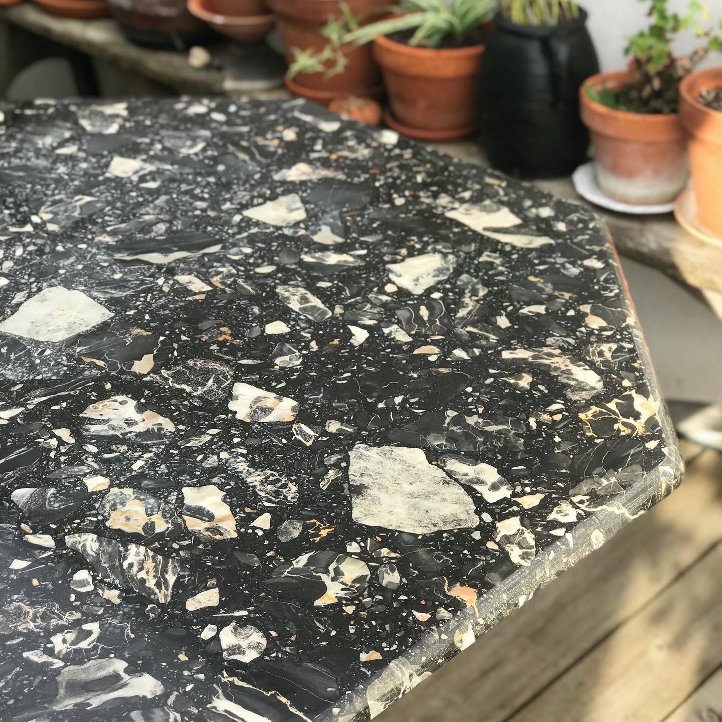 Marble table