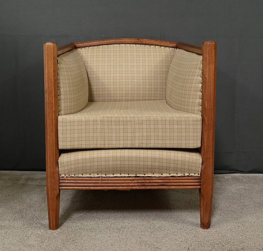Art Deco Beech Armchair – 1930