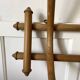 Thonet 1900 curved wooden wall coat rack