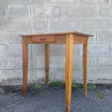 1950s oak side table