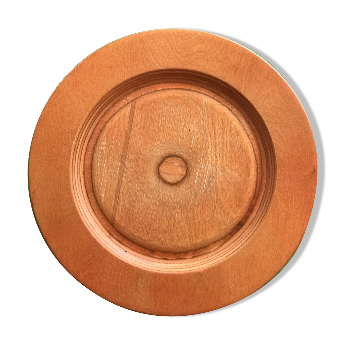 Finnish wooden plate, design by Eero Saarinen.