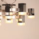 Ceiling light model 'Cubic' with 13 light units by Sciolari - Italy - 1970's