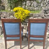 Pair of Empire Period Dolphin Armchairs