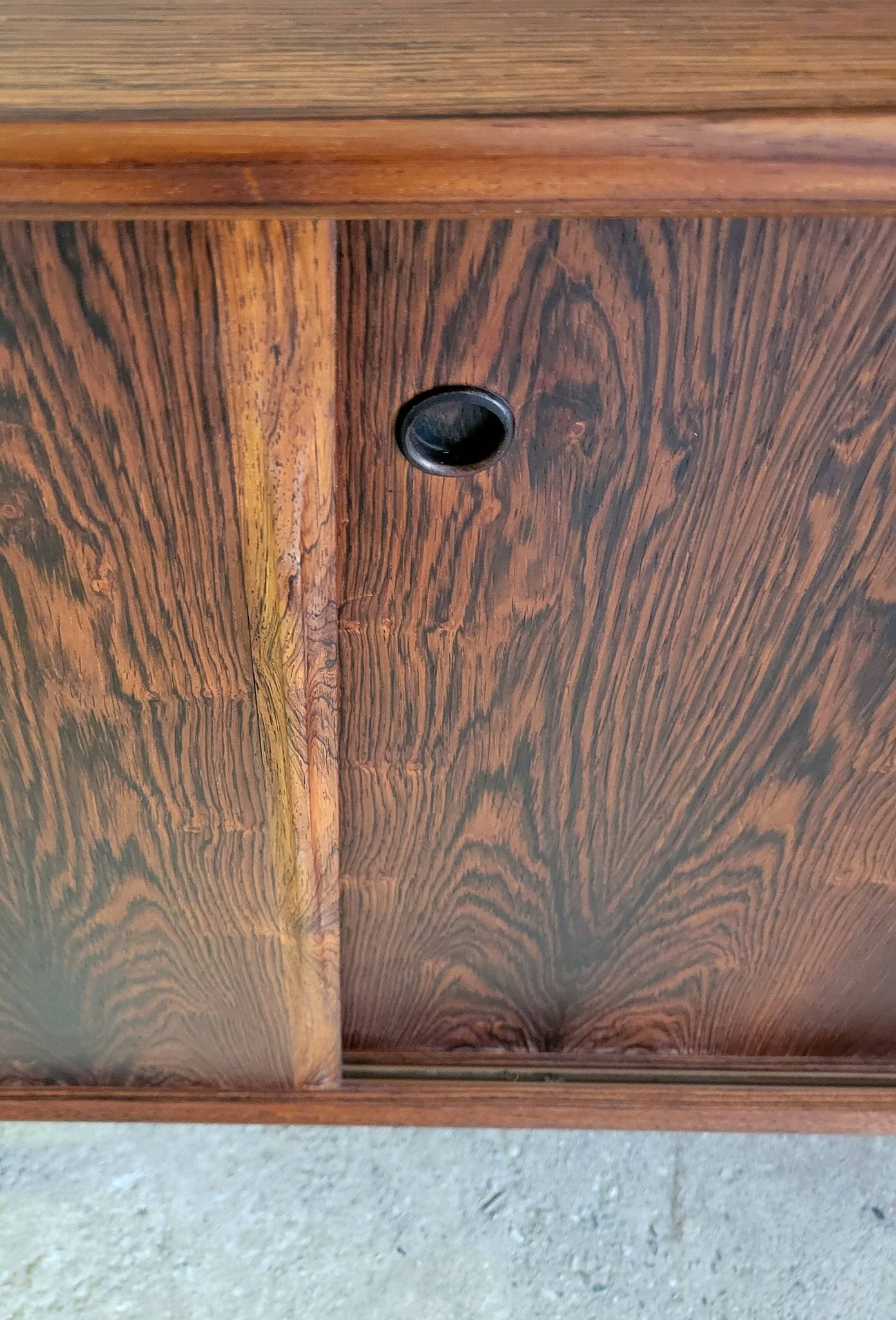 Vintage rosewood sideboard by Gunni Omann for ACO Mobler