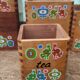 Pots à épices en bois français et anglais
