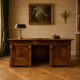 Important mid-19th century Empire Restoration bureau in walnut.