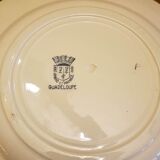 Plate in Iron Saint Amand & Hamage model Guadeloupe
