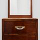 Commode, coiffeuse Art Déco avec miroir, France années 1930