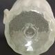 Beige fluted ear-shaped glass paste bucket