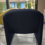 “Ben” armchair by Pierre Paulin for Artifort – 1980s – Geometric fabric