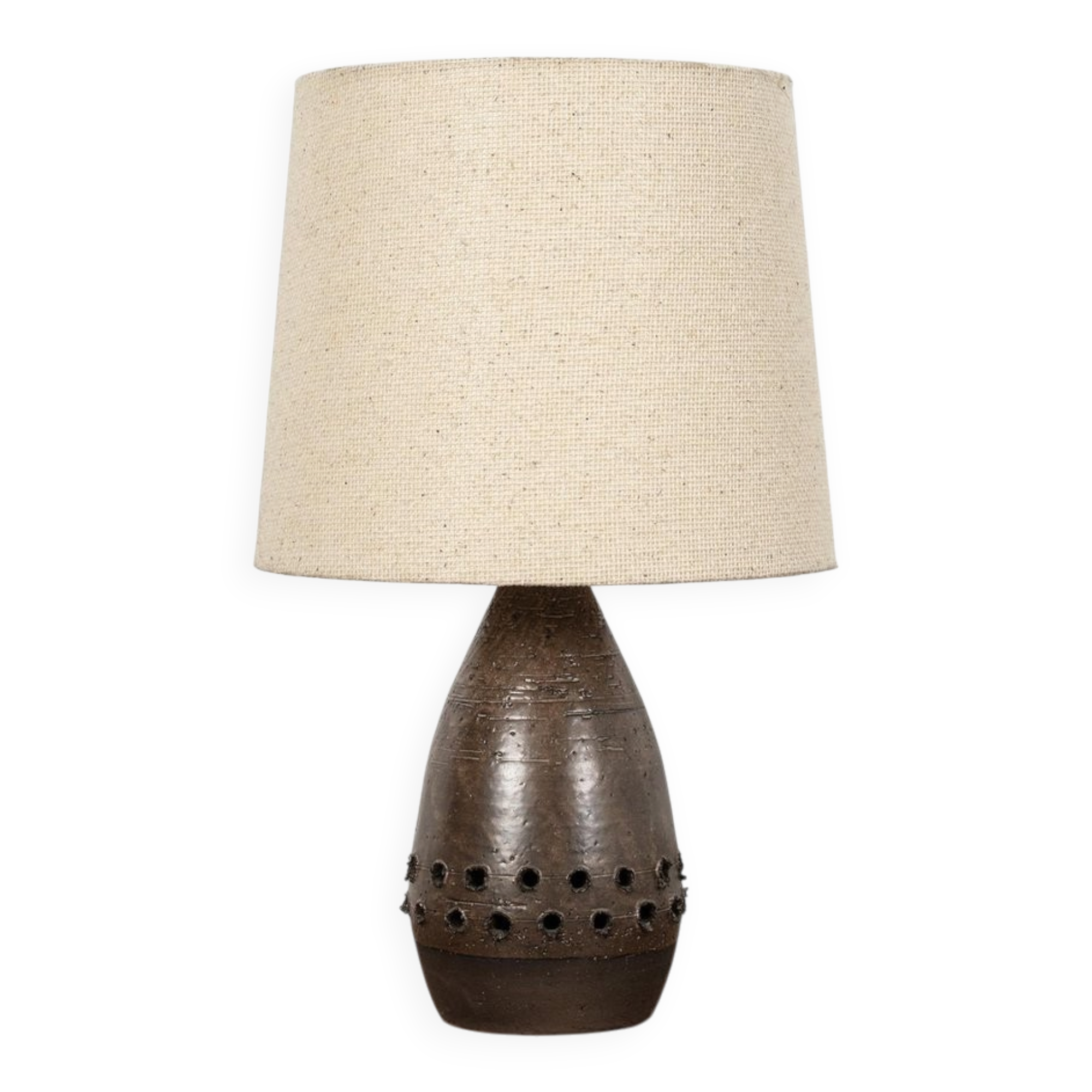 Danish Ceramic Table Lamp