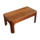 Teak coffee table with beveled legs, circa 1960