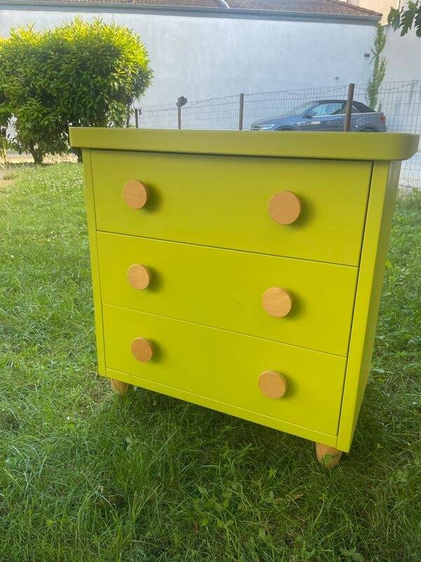 Vintage Vert Baudet Chest of Drawers