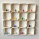 White 70's plastic module shelf