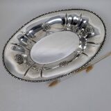 Gallia silver metal basket